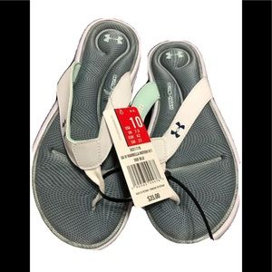 Under Armour Marbella Motion VI T 300 BLU Women's Sandal Gray/White4D Foam…………..